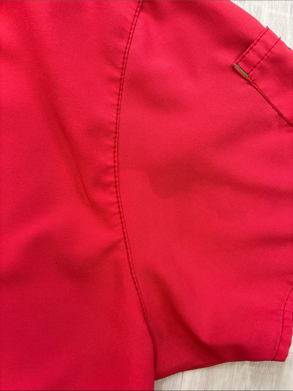 Carhartt Scrub Set Top & Pants adjustable waist Fushia with Green Trim XLarge - Picture 6 of 13